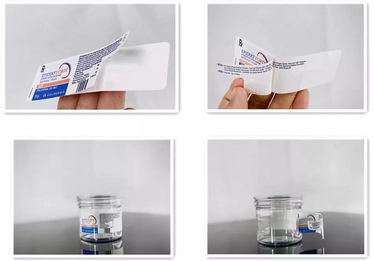 double sided sticker labels