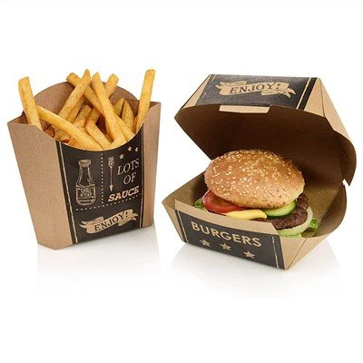 Boîte à hamburger Kraft