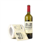 Étiquettes autocollantes texturées