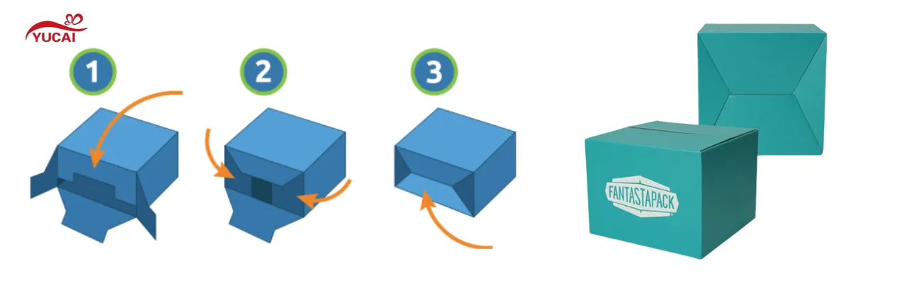 Snap lock bottom box Snap lock bottom box